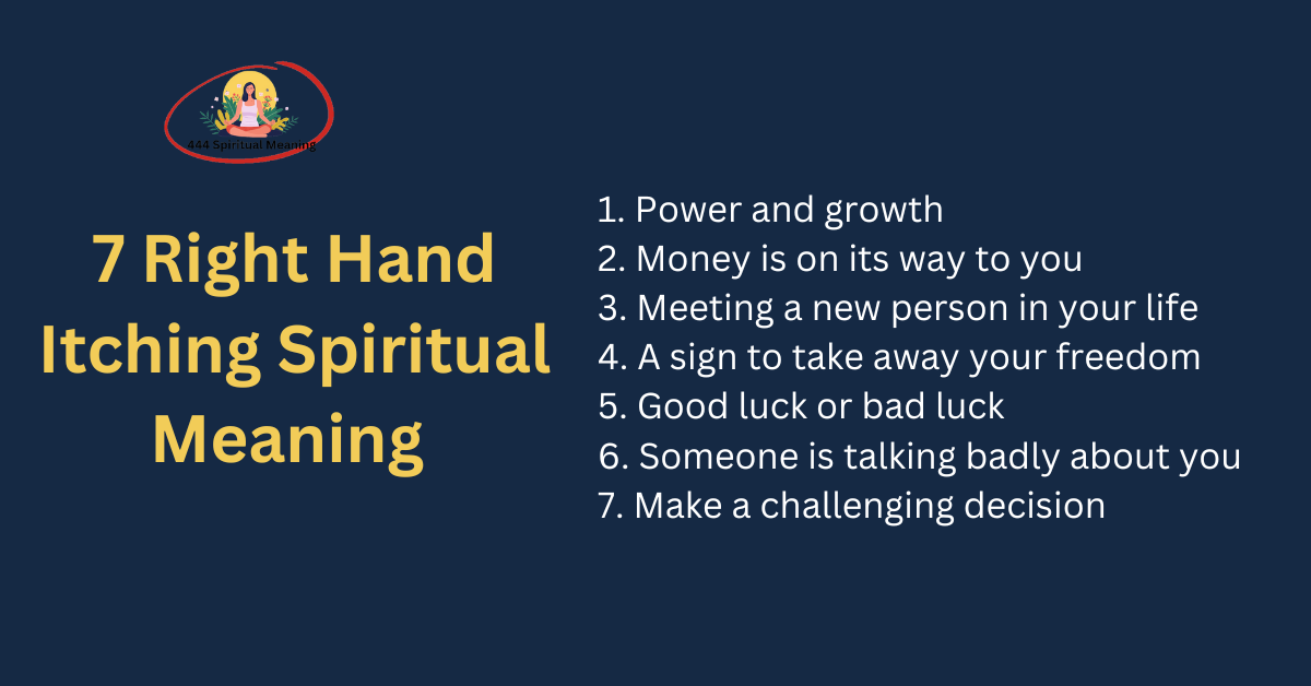 7 Right Hand Itching Spiritual Meaning