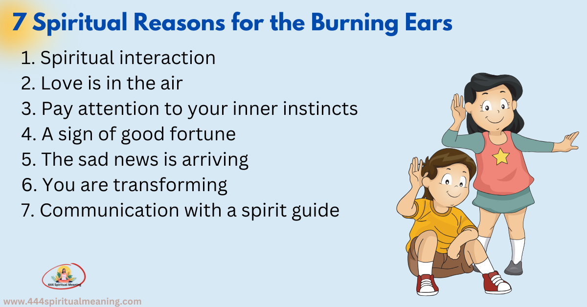 7 Spiritual Reasons for the Burning Ears