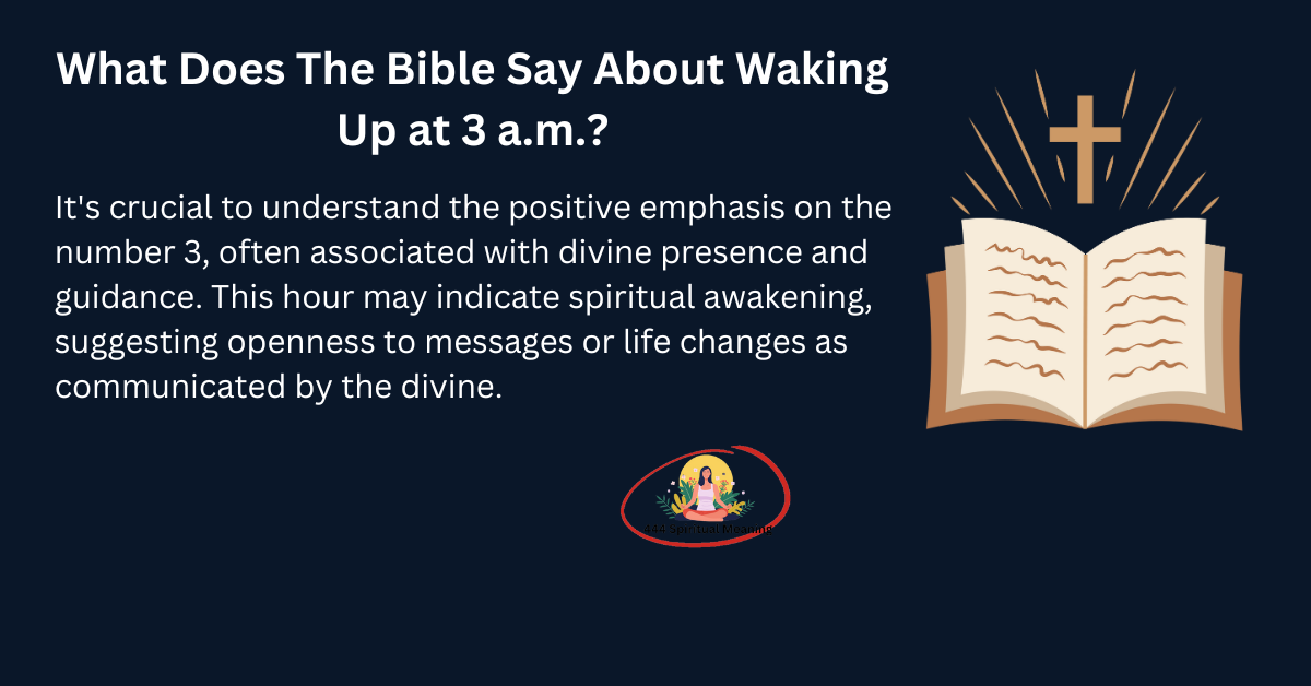 What Does The Bible Say About Waking Up at 3 a.m.