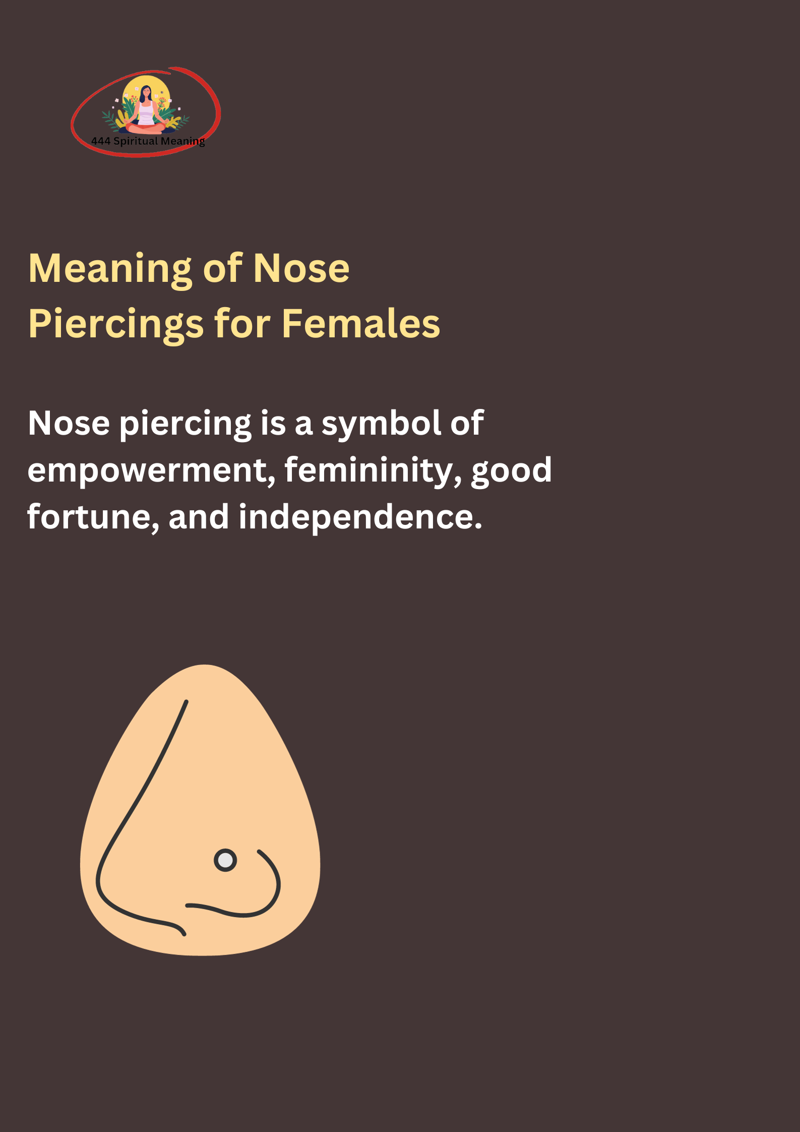 Meaning of Nose Piercings for Females