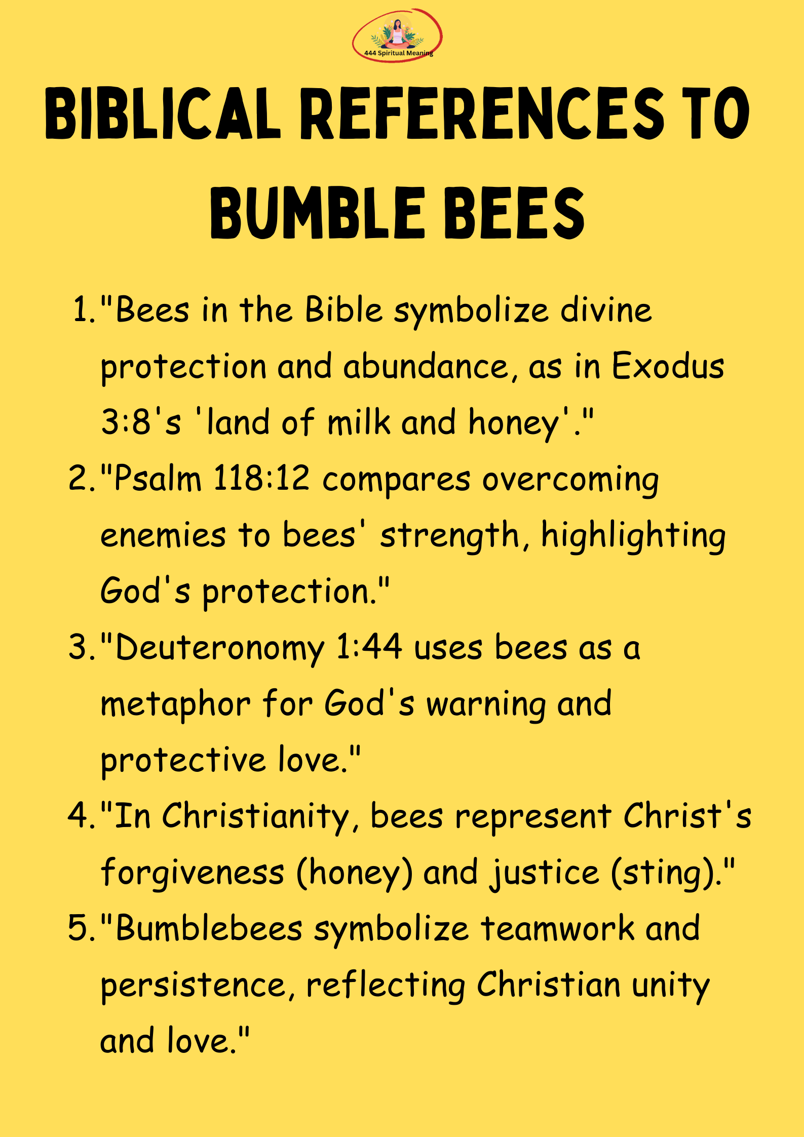 Biblical References to Bumble Bees