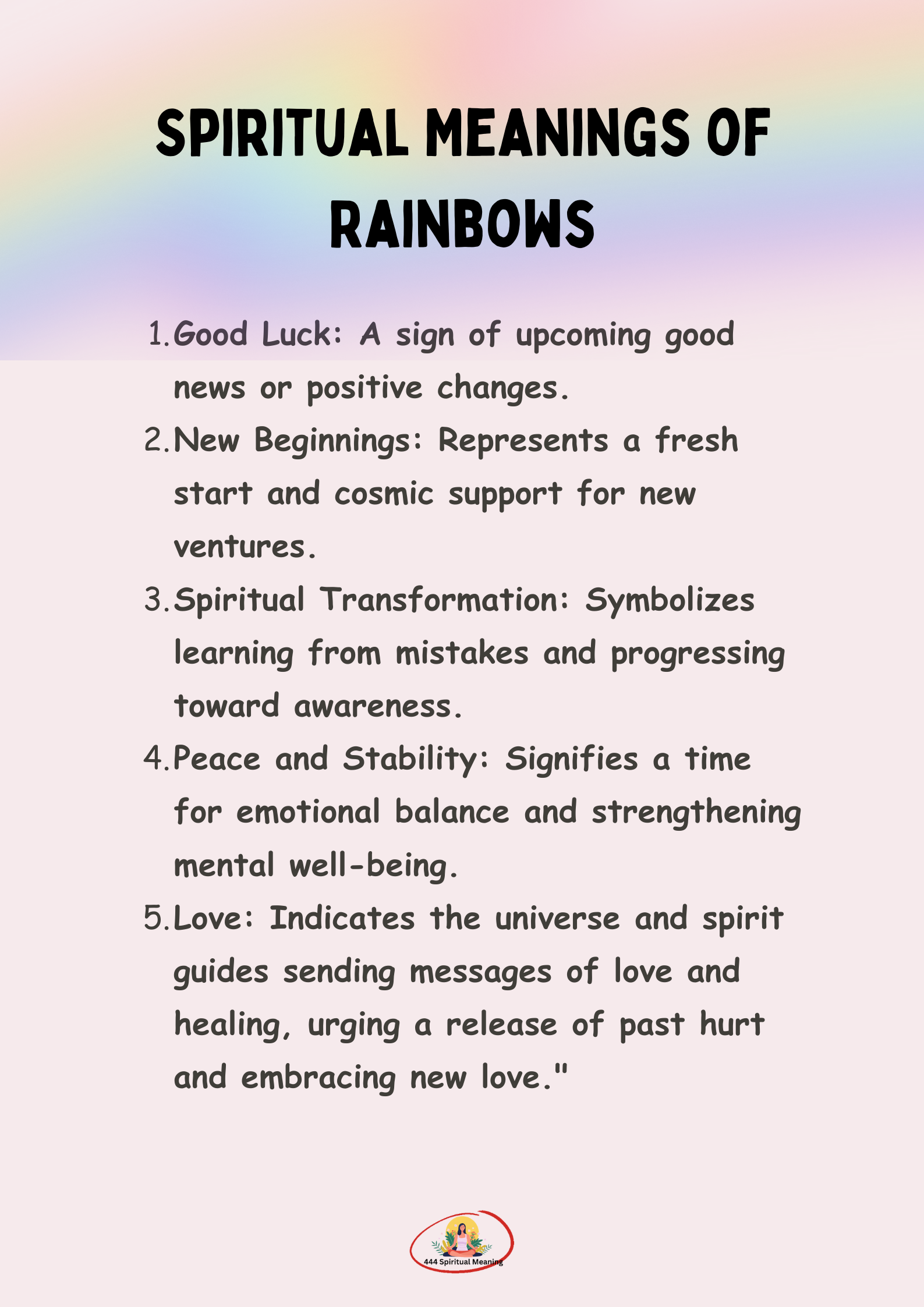 Spiritual Meanings of Rainbows