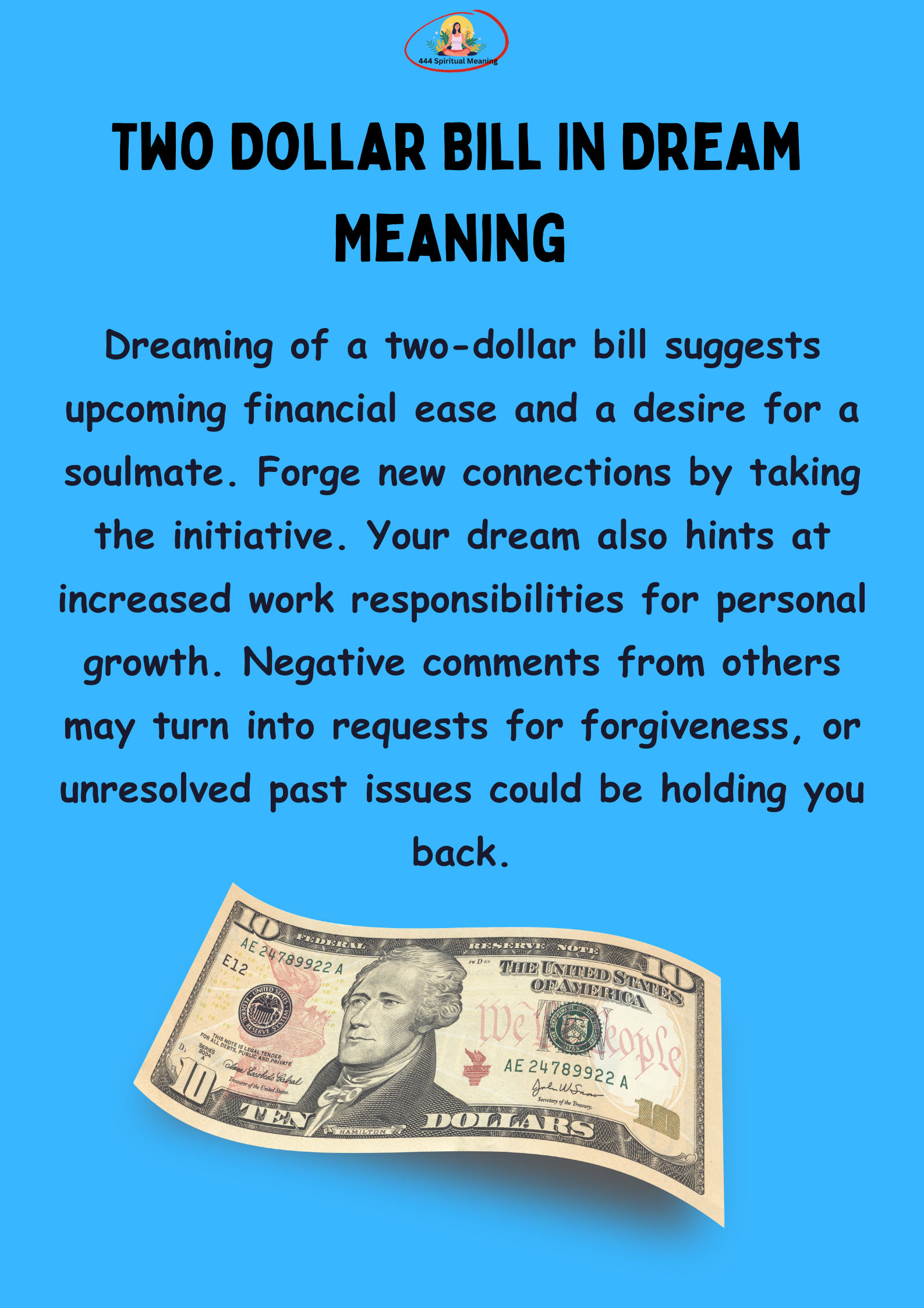 Two Dollar Bill In Dream Meaning
