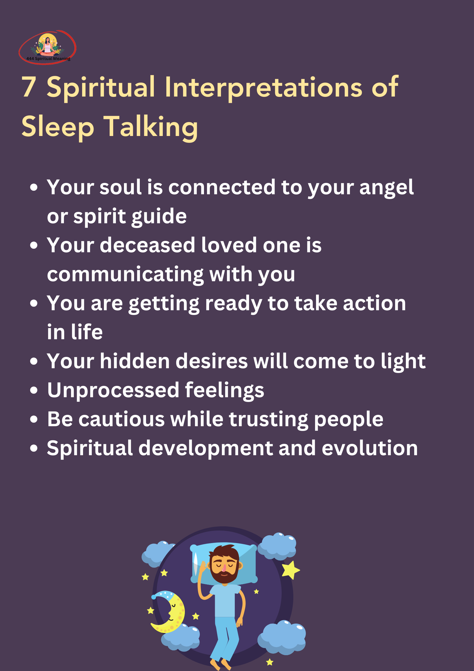 7 Spiritual Interpretations of Sleep Talking