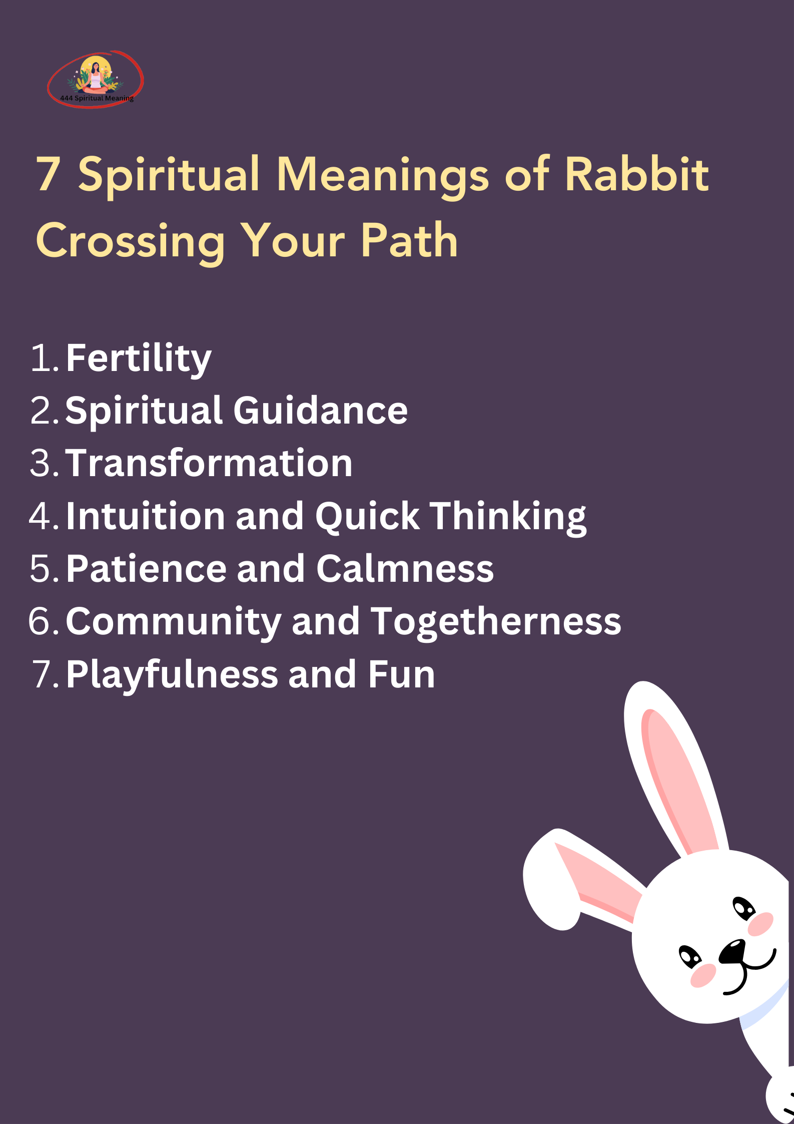 7 Spiritual Meanings of Rabbit Crossing Your Path