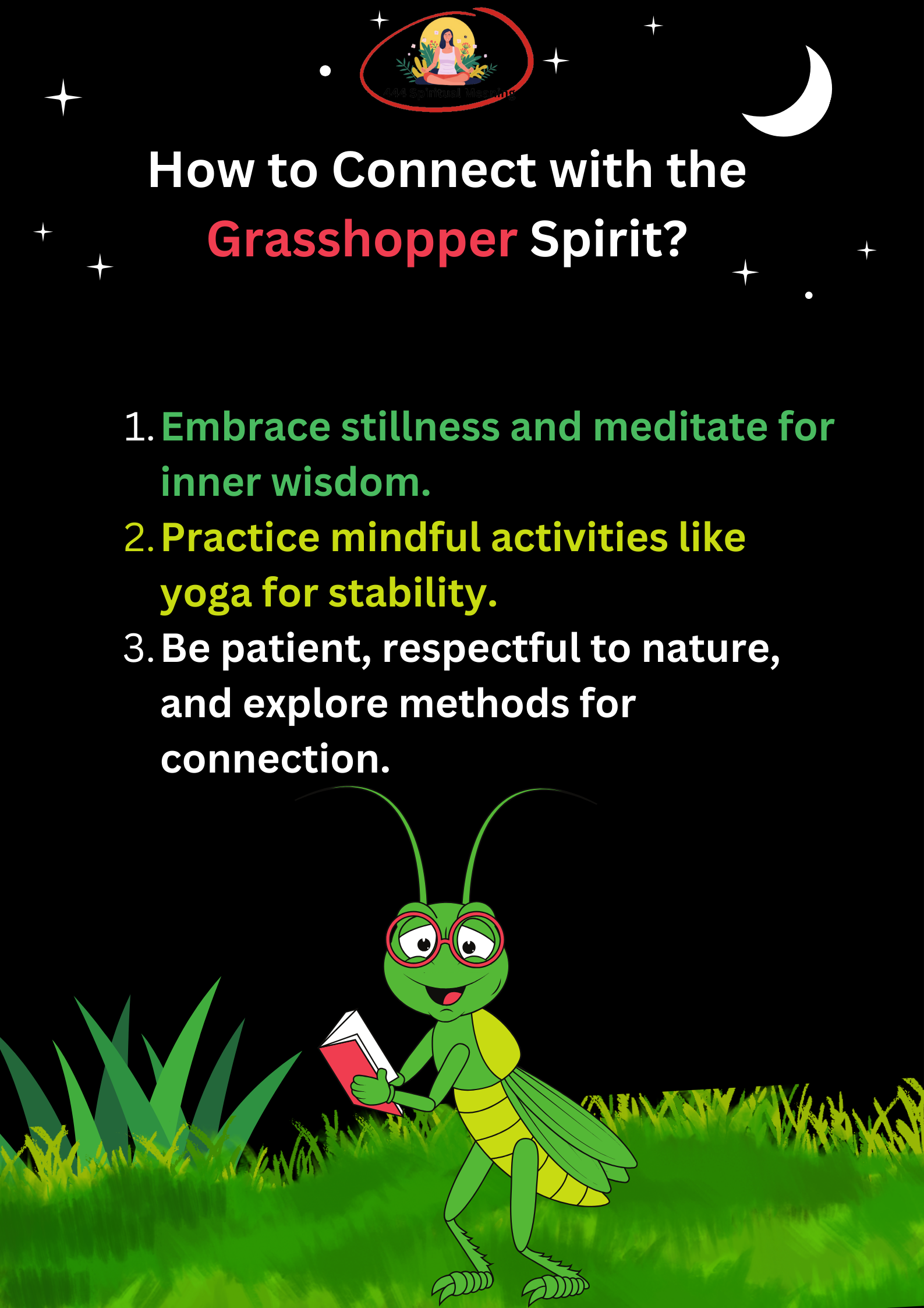 How to Connect with the Grasshopper Spirit?