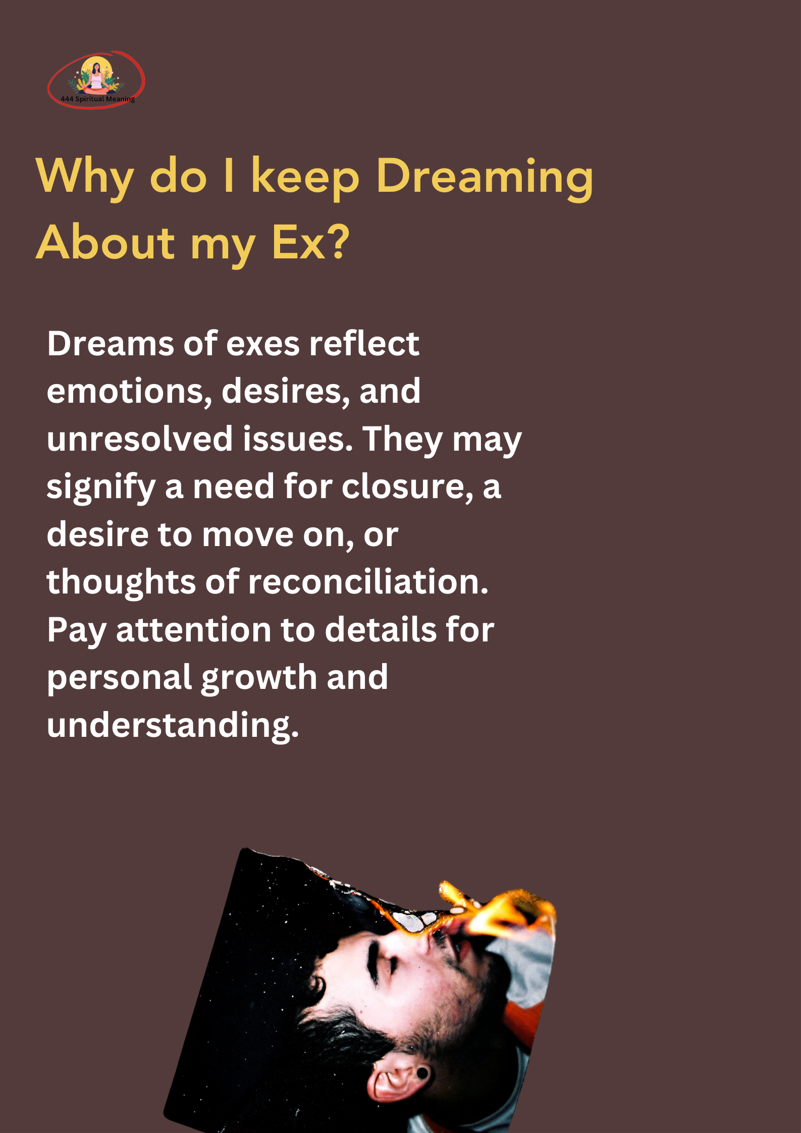 Why do I keep Dreaming About my Ex