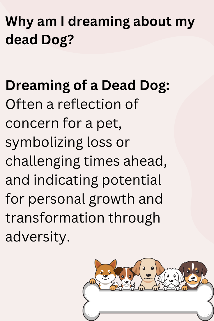 Why am I dreaming about my dead Dog
