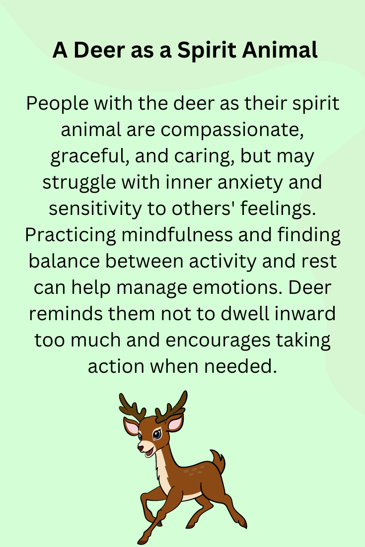 A Deer as a Spirit Animal
